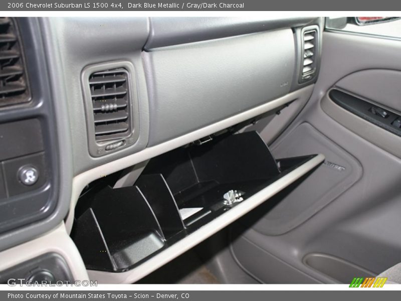 Dark Blue Metallic / Gray/Dark Charcoal 2006 Chevrolet Suburban LS 1500 4x4