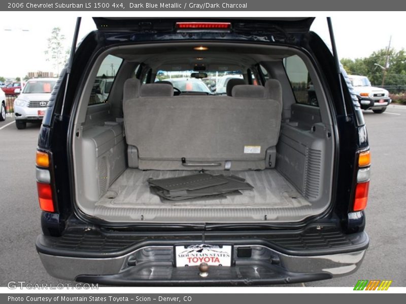 Dark Blue Metallic / Gray/Dark Charcoal 2006 Chevrolet Suburban LS 1500 4x4