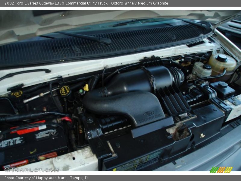  2002 E Series Cutaway E350 Commercial Utility Truck Engine - 5.4 Liter SOHC 16-Valve Triton V8