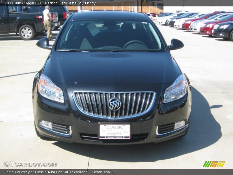 Carbon Black Metallic / Ebony 2011 Buick Regal CXL