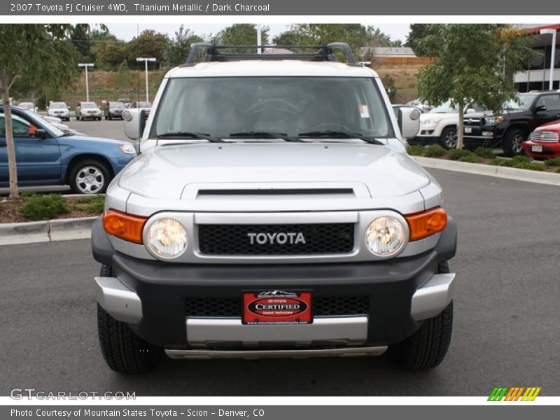 Titanium Metallic / Dark Charcoal 2007 Toyota FJ Cruiser 4WD