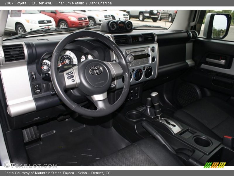 Titanium Metallic / Dark Charcoal 2007 Toyota FJ Cruiser 4WD