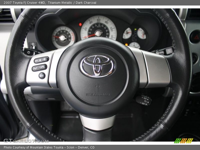 Titanium Metallic / Dark Charcoal 2007 Toyota FJ Cruiser 4WD