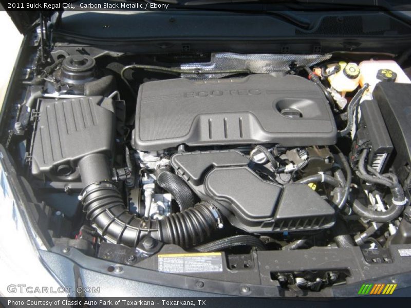 Carbon Black Metallic / Ebony 2011 Buick Regal CXL