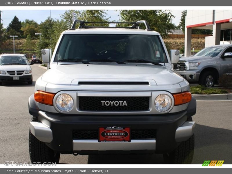 Titanium Metallic / Dark Charcoal 2007 Toyota FJ Cruiser 4WD