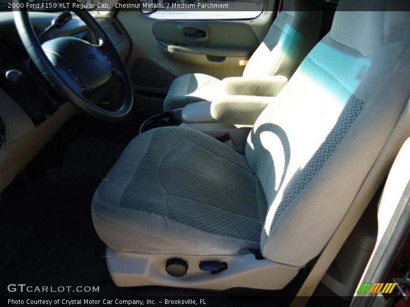 Chestnut Metallic / Medium Parchment 2000 Ford F150 XLT Regular Cab