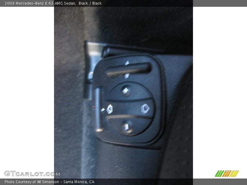 Black / Black 2009 Mercedes-Benz E 63 AMG Sedan
