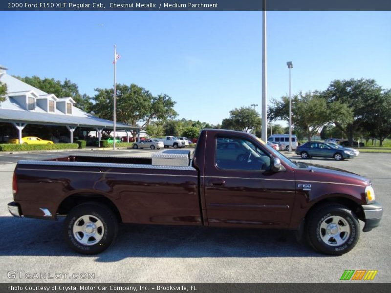 Chestnut Metallic / Medium Parchment 2000 Ford F150 XLT Regular Cab