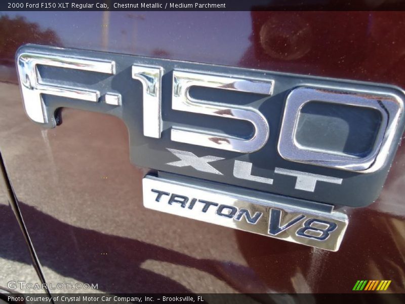 Chestnut Metallic / Medium Parchment 2000 Ford F150 XLT Regular Cab