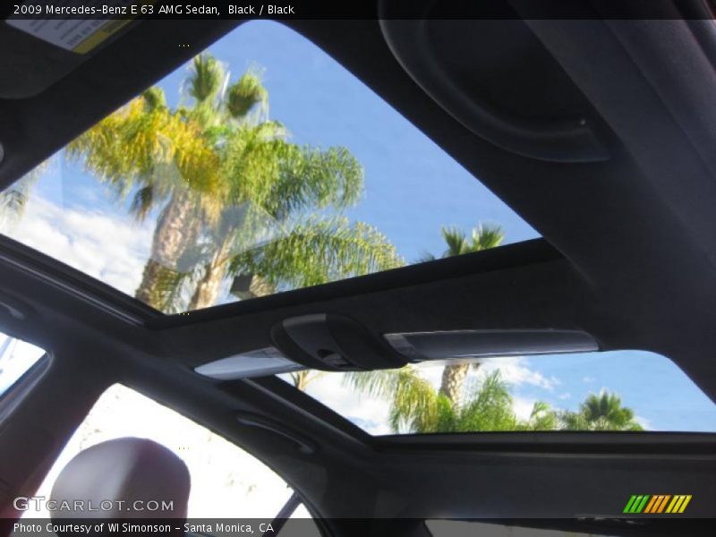 Black / Black 2009 Mercedes-Benz E 63 AMG Sedan