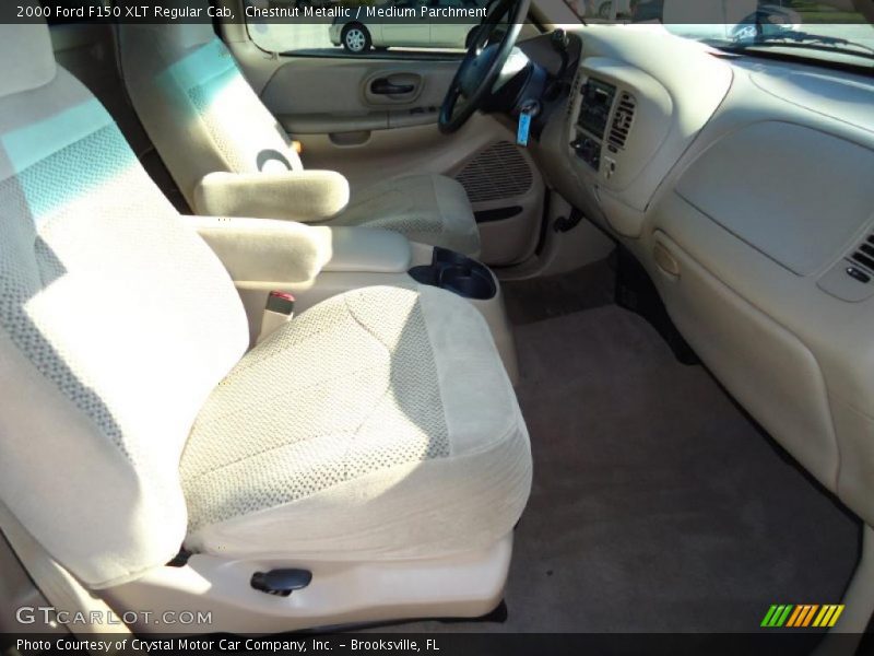 Chestnut Metallic / Medium Parchment 2000 Ford F150 XLT Regular Cab