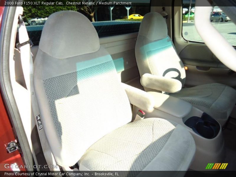 Chestnut Metallic / Medium Parchment 2000 Ford F150 XLT Regular Cab
