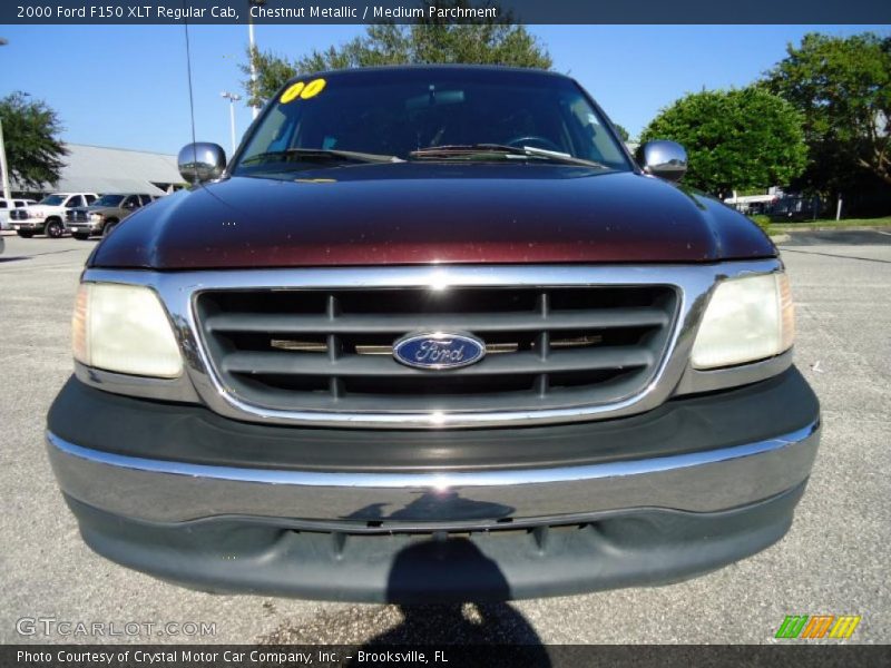 Chestnut Metallic / Medium Parchment 2000 Ford F150 XLT Regular Cab