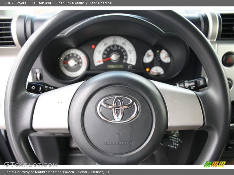 Titanium Metallic / Dark Charcoal 2007 Toyota FJ Cruiser 4WD