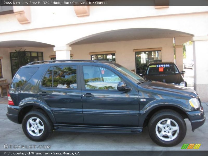Black Opal Metallic / Charcoal 2000 Mercedes-Benz ML 320 4Matic