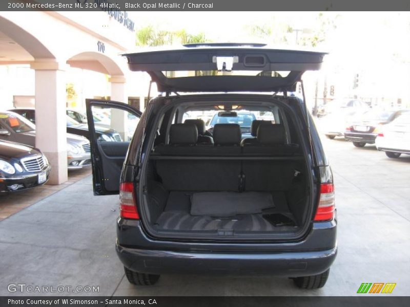 Black Opal Metallic / Charcoal 2000 Mercedes-Benz ML 320 4Matic