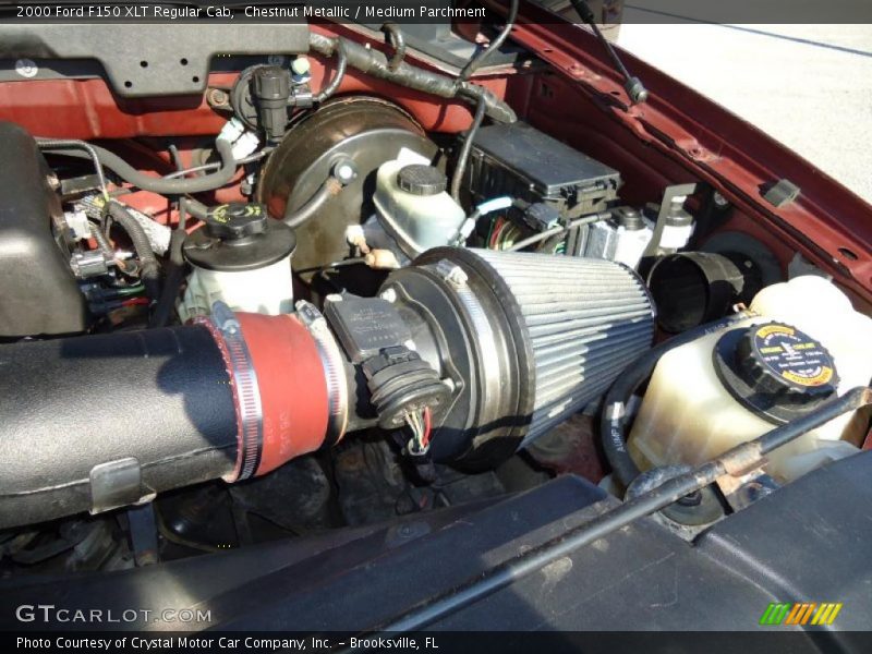 Chestnut Metallic / Medium Parchment 2000 Ford F150 XLT Regular Cab