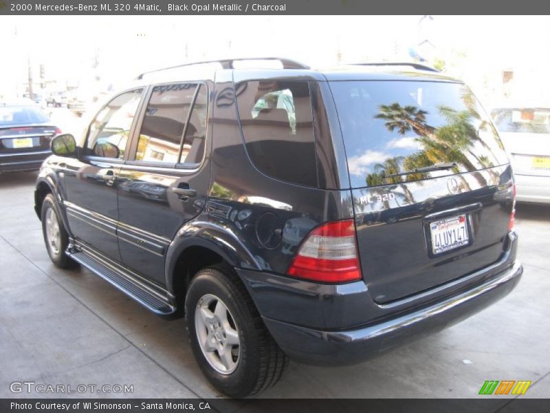 Black Opal Metallic / Charcoal 2000 Mercedes-Benz ML 320 4Matic