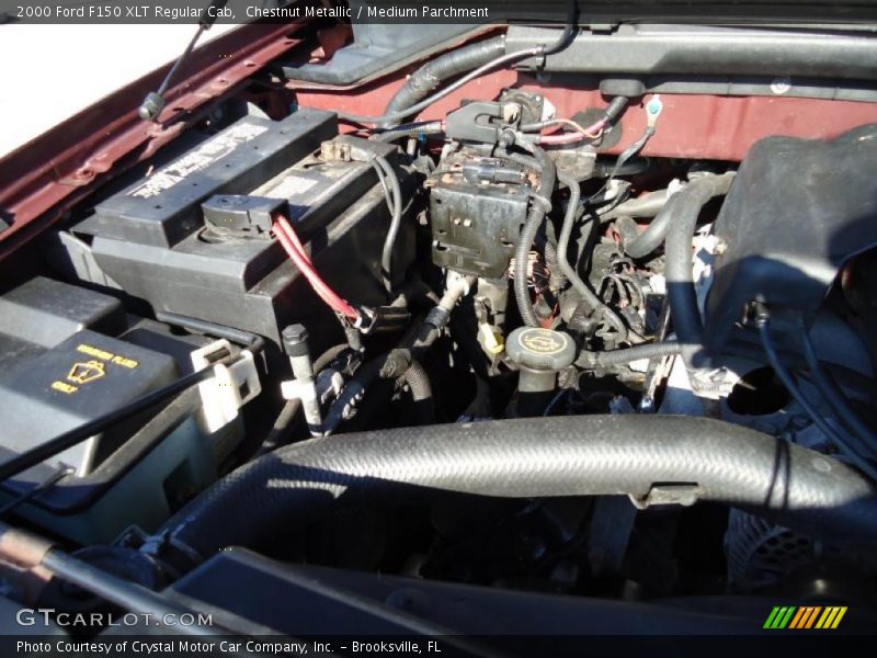 Chestnut Metallic / Medium Parchment 2000 Ford F150 XLT Regular Cab