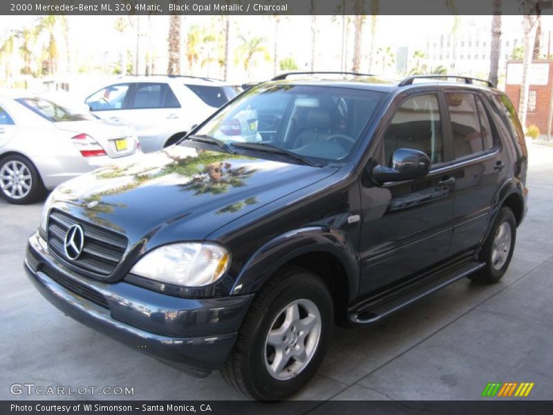 Black Opal Metallic / Charcoal 2000 Mercedes-Benz ML 320 4Matic