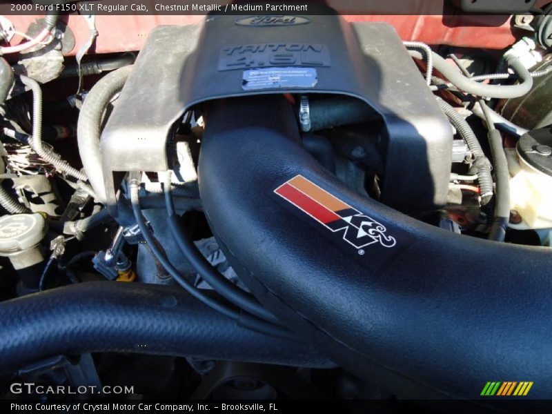 Chestnut Metallic / Medium Parchment 2000 Ford F150 XLT Regular Cab
