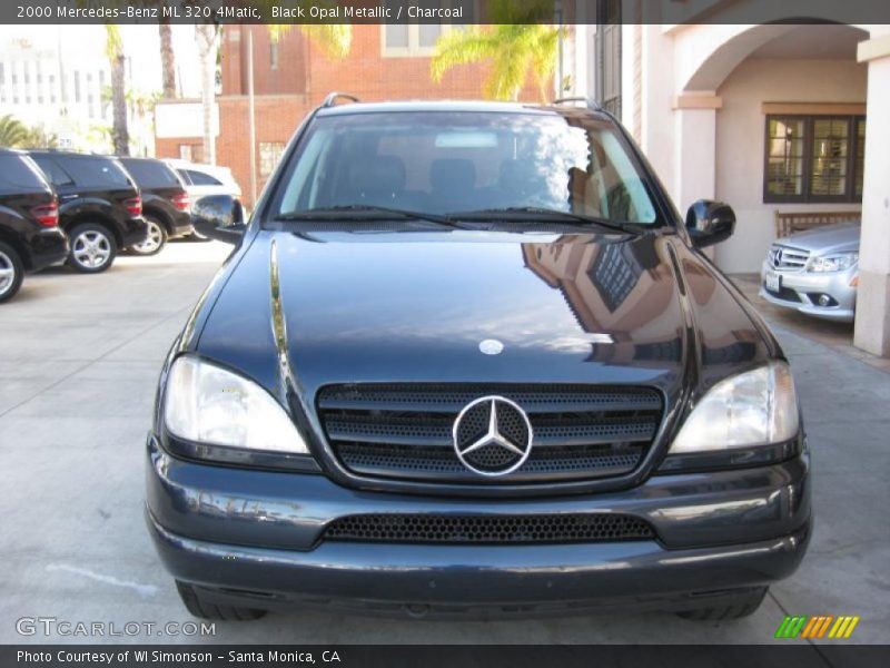 Black Opal Metallic / Charcoal 2000 Mercedes-Benz ML 320 4Matic