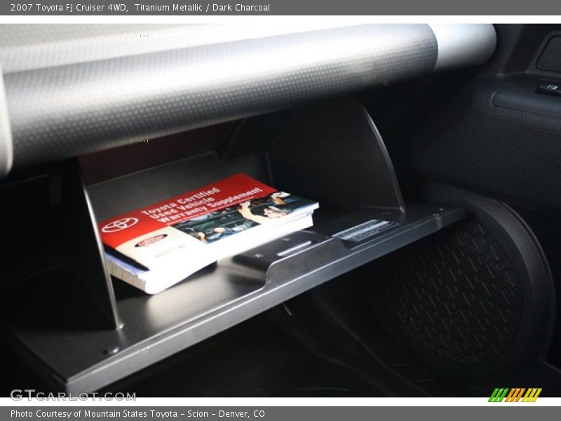 Titanium Metallic / Dark Charcoal 2007 Toyota FJ Cruiser 4WD