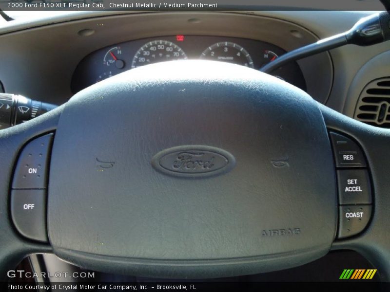 Chestnut Metallic / Medium Parchment 2000 Ford F150 XLT Regular Cab