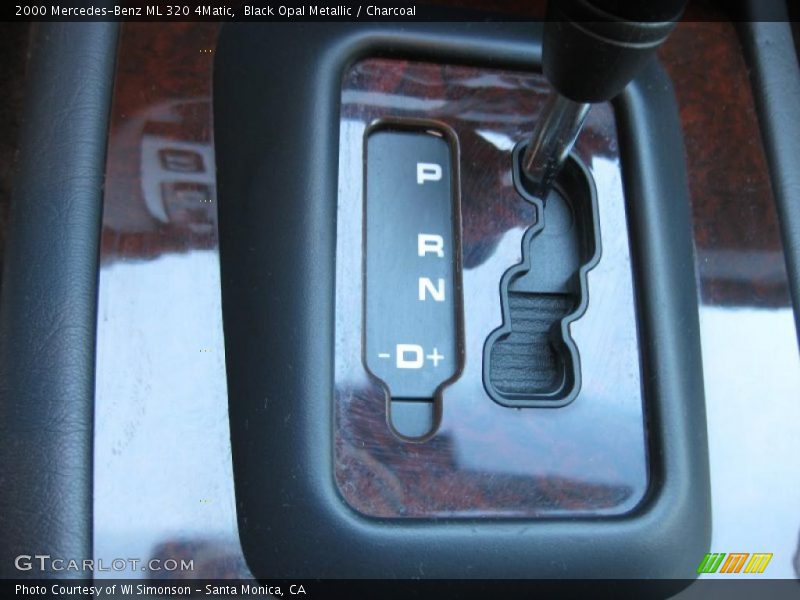 Black Opal Metallic / Charcoal 2000 Mercedes-Benz ML 320 4Matic