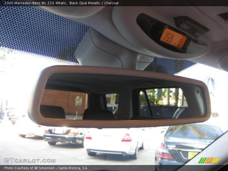 Black Opal Metallic / Charcoal 2000 Mercedes-Benz ML 320 4Matic