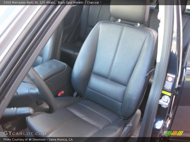 Black Opal Metallic / Charcoal 2000 Mercedes-Benz ML 320 4Matic
