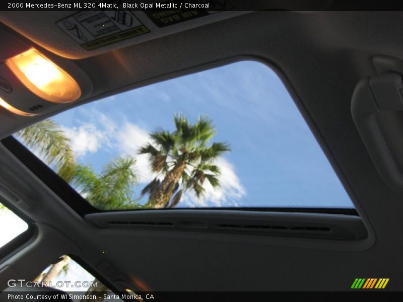 Black Opal Metallic / Charcoal 2000 Mercedes-Benz ML 320 4Matic