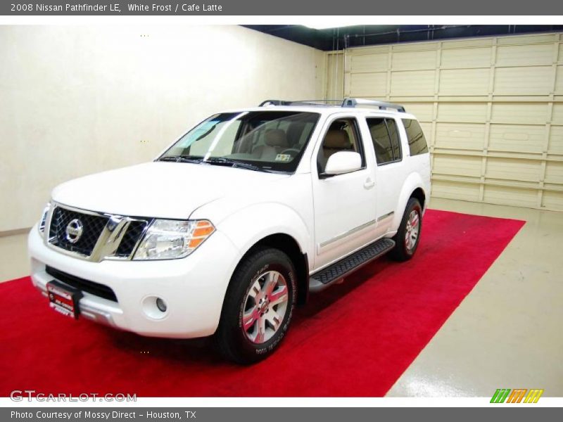 White Frost / Cafe Latte 2008 Nissan Pathfinder LE