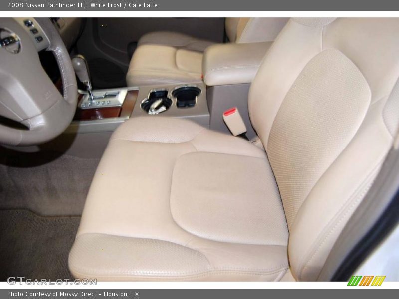 White Frost / Cafe Latte 2008 Nissan Pathfinder LE
