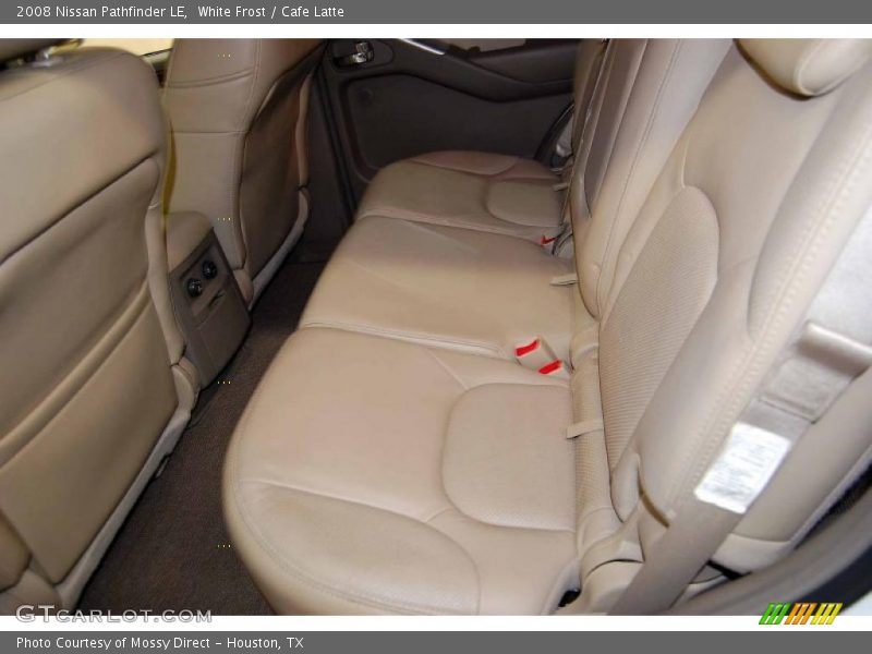 White Frost / Cafe Latte 2008 Nissan Pathfinder LE