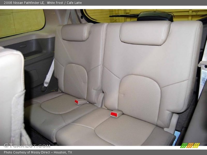 White Frost / Cafe Latte 2008 Nissan Pathfinder LE