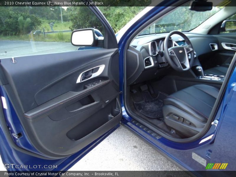Navy Blue Metallic / Jet Black 2010 Chevrolet Equinox LT