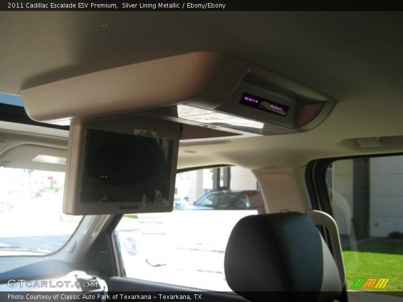 Silver Lining Metallic / Ebony/Ebony 2011 Cadillac Escalade ESV Premium