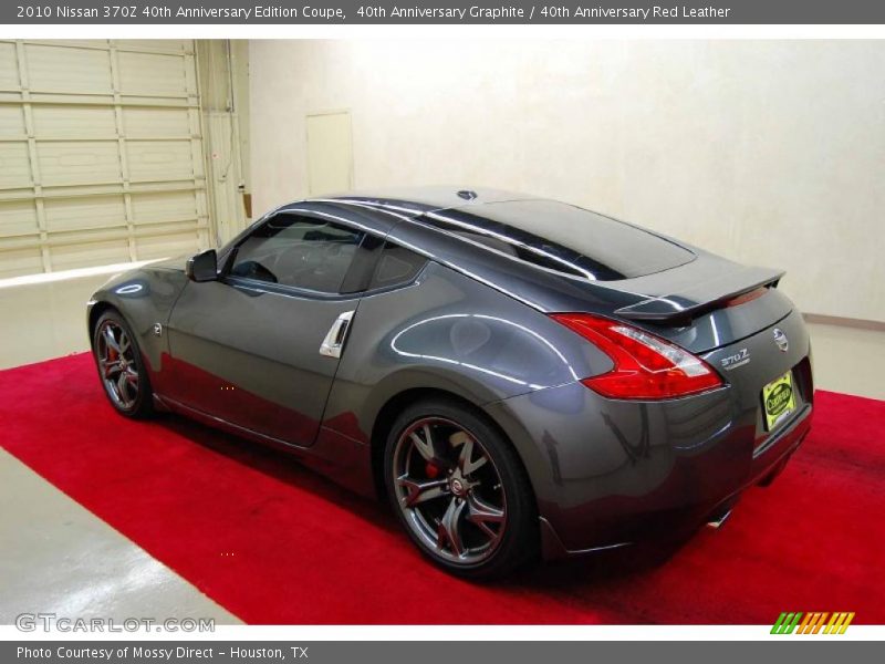 40th Anniversary Graphite / 40th Anniversary Red Leather 2010 Nissan 370Z 40th Anniversary Edition Coupe