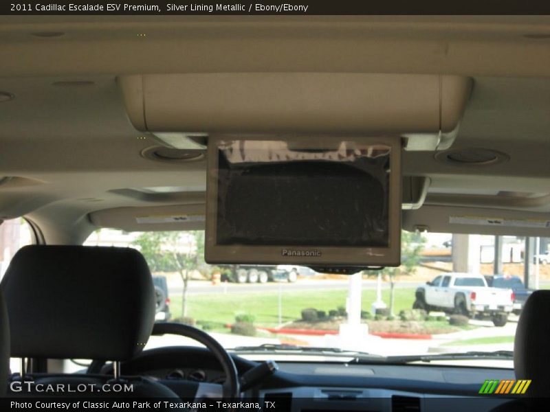 Silver Lining Metallic / Ebony/Ebony 2011 Cadillac Escalade ESV Premium