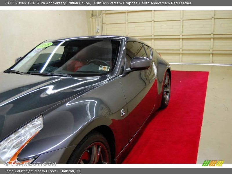 40th Anniversary Graphite / 40th Anniversary Red Leather 2010 Nissan 370Z 40th Anniversary Edition Coupe