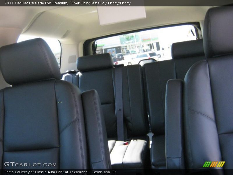 Silver Lining Metallic / Ebony/Ebony 2011 Cadillac Escalade ESV Premium