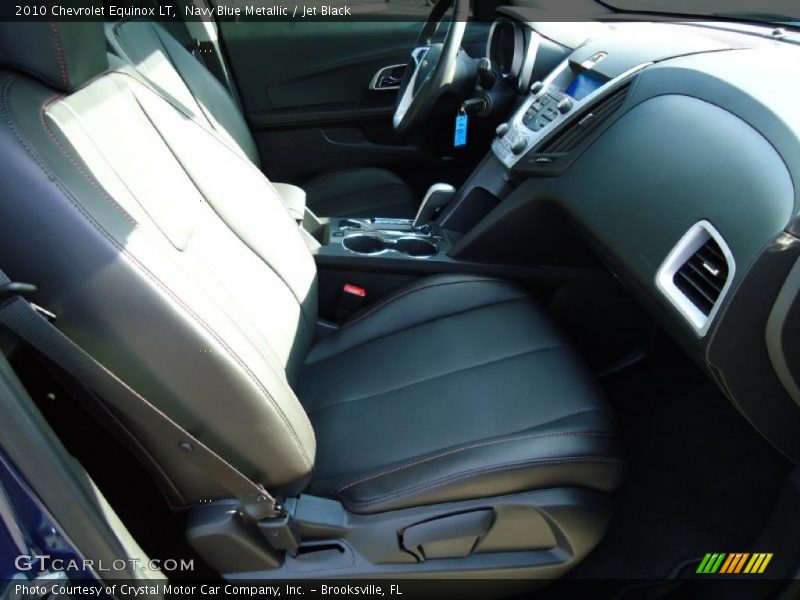 Navy Blue Metallic / Jet Black 2010 Chevrolet Equinox LT