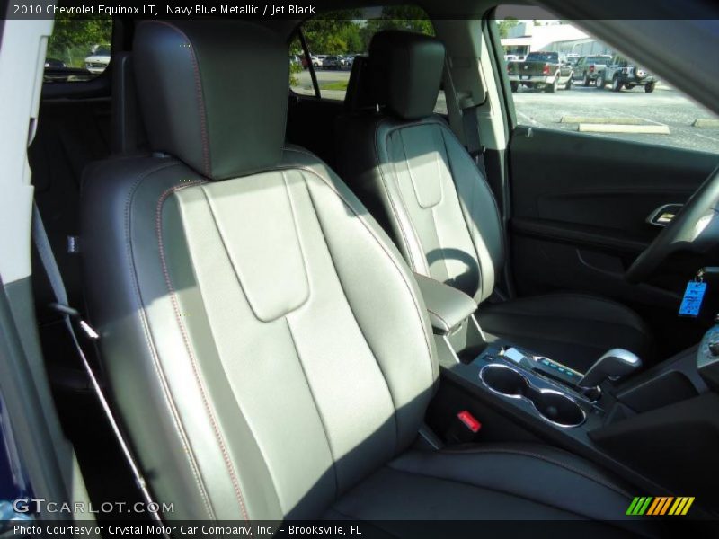 Navy Blue Metallic / Jet Black 2010 Chevrolet Equinox LT