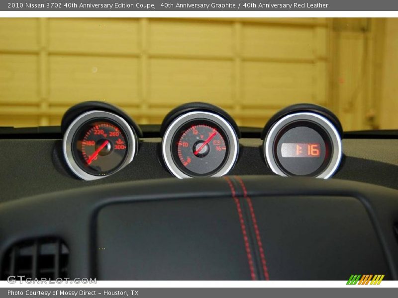  2010 370Z 40th Anniversary Edition Coupe 40th Anniversary Red Leather Interior