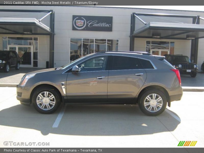 Mocha Steel Metallic / Titanium/Ebony 2011 Cadillac SRX FWD
