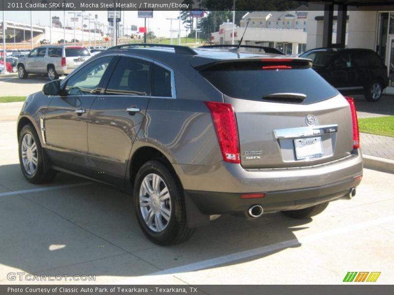 Mocha Steel Metallic / Titanium/Ebony 2011 Cadillac SRX FWD