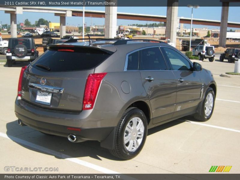 Mocha Steel Metallic / Titanium/Ebony 2011 Cadillac SRX FWD