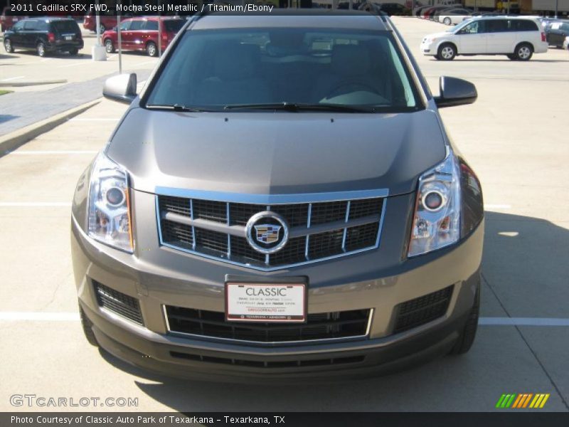 Mocha Steel Metallic / Titanium/Ebony 2011 Cadillac SRX FWD