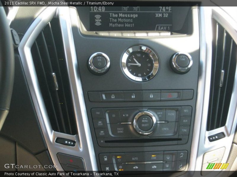 Mocha Steel Metallic / Titanium/Ebony 2011 Cadillac SRX FWD